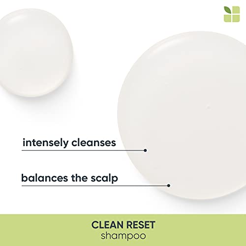 Biolage Normalizing Clean Reset Shampoo | Intense Cleansing Treatment To Remove Buildup | For All Hair Types | Paraben-Free | Vegan | 33.8 Fl. Oz