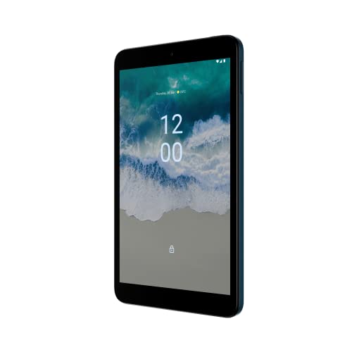 Nokia T10 | Android 12 | 8-Inch Screen | Tablet | US Version | 4/64GB | 8MP Camera | Ocean Blue