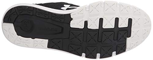 Under Armour Men's Charged Rogue 2.5, Black (001)/White, 8 M US