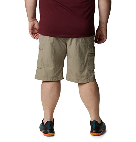 Columbia Men's Standard Silver Ridge Cargo Short, Breathable, UPF 50 Sun Protection, City Grey, 42W x 12L