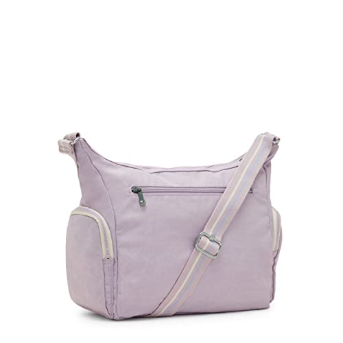 Kipling Women's Gabbie Crossbody, Lightweight Everyday Purse, Casual Shoulder Bag, Gentle Lilac