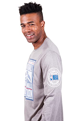 NBA Men's Super-Soft Active Long Sleeve T-Shirt