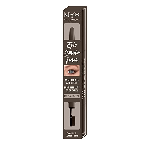 NYX PROFESSIONAL MAKEUP Epic Smoke Liner, Vegan Smokey Eyeliner - Mocha Match (Deep Brown)
