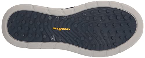 Skechers Men's Go Walk Arch Relaxed Fit Canvas Slip On Golf Shoe Sneaker, Navy/Gray, 8.5