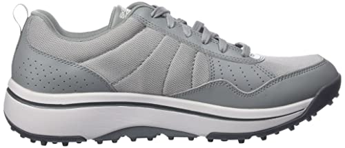 Skechers Men's Go Arch Fit Golf Shoe Sneaker, Gray, 12.5