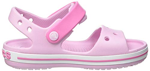 Crocs Kids' Crocband Sandals Water Shoe, Ballerina Pink, 2 US Unisex Little