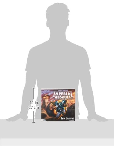 Star Wars Imperial Assault Board Game Twin Shadows EXPANSION | Strategy Game | Battle Game for Adults and Teens | Ages 14+ | 1-5 Players | Avg. Playtime 1-2 Hours | Made by Fantasy Flight Games