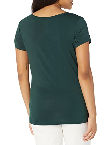 Ultra Game -NBA Milwaukee Bucks Womens Box Out Varsity Stripe Tee Shirt, Team Color, Small