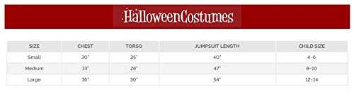 Fun World Kids Fade in/out Skeleton Costume - L