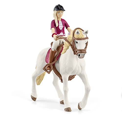 Schleich Horse Club, Horse Toys for Girls and Boys, Sofia and Blossom Horse Set with Rider and Horse Toy, Ages 5+