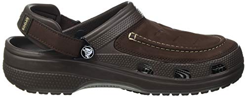 Crocs Men's Yukon Vista II Clogs, Espresso, 10 Men