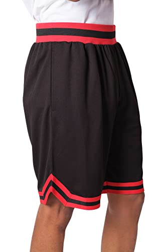 Ultra Game NBA Portland Trail Blazers Mens Woven Basketball Shorts, Team Color, X-Large