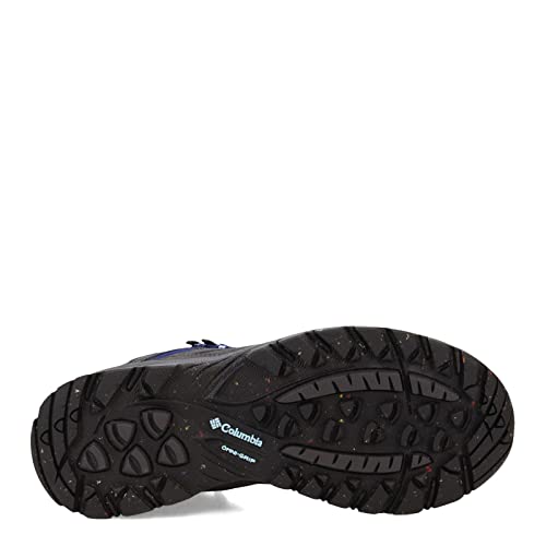 Columbia Women's Newton Ridge Plus Omni Heat, Black/Dark Sapphire, 7