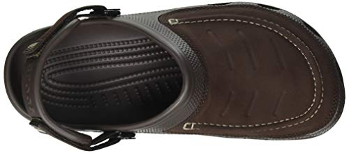 Crocs Men's Yukon Vista II Clogs, Espresso, 10 Men
