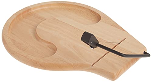 Prodyne Cheese Slicer/Tray with Cracker Well