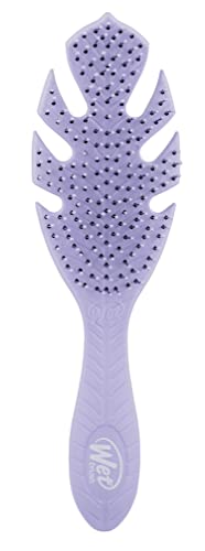 Wet Brush Go Green Hair Detangler Brush, Lavender - Detangling Hair Brush - Ultra-Soft IntelliFlex Bristles Glide Through Tangles and Gently Loosens Knots While Minimizing Pain, Split Ends and Breakage