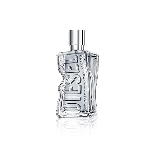 D by Diesel Refillable Eau de Toilette Spray for Everyone – Men and Women – Ginger Extract, Denim Cotton Accord, Vanilla Bourbon Extract, Lavender Heart, 3.4 Fl. Oz.