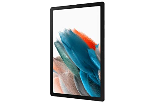 SAMSUNG Galaxy Tab A8 10.5” 64GB Android Tablet w/ LCD Screen, Long Lasting Battery, Kids Content, Smart Switch, Expandable Memory, US Version, Silver, Amazon Exclusive