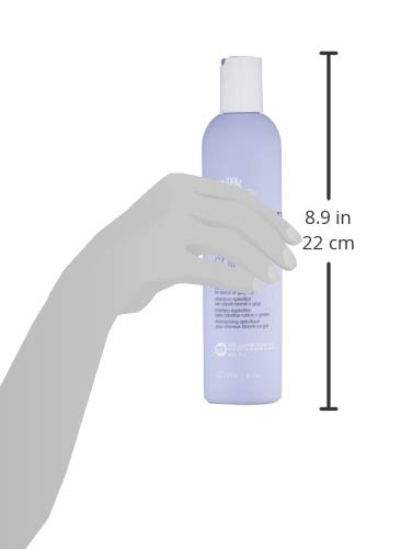 milk_shake Silver Shine Light Purple Shampoo for Blonde Hair - Blonde Toner for Brassy Hair