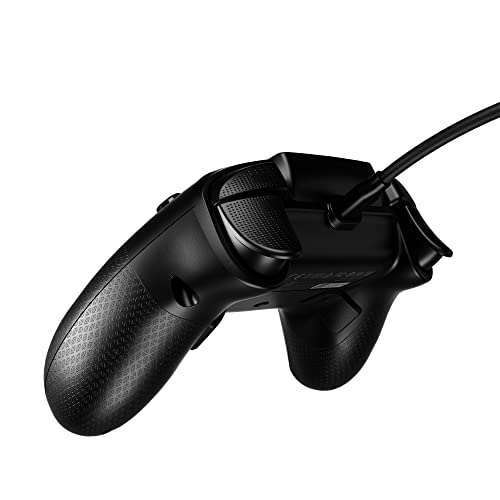 Turtle Beach REACT-R Controller Wired Game Controller – Licensed for Xbox Series X|S, Xbox One and Windows – Audio Controls, Mappable Buttons, Textured Grips - Black