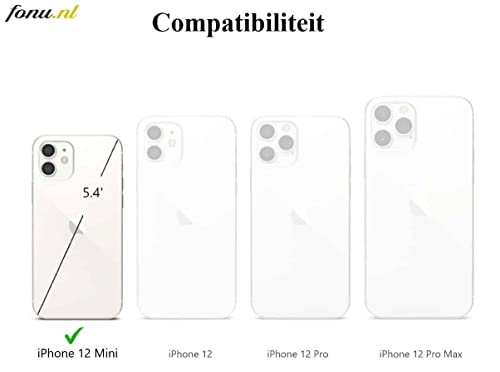 SUPCASE Unicorn Beetle Pro Series Case for iPhone 12 Mini (2020 Release) 5.4 Inch, Built-in Screen Protector Full-Body Rugged Holster Case (Cerulean)