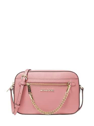 Michael Kors Jet Set Large Leather Crossbody Bag (Primrose)
