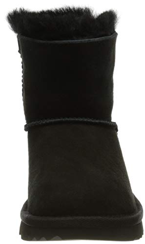 UGG unisex child Mini Bailey Bow Ii Boot, Black, 12 Little Kid US