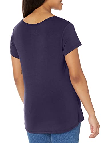 Ultra Game NBA Utah Jazz Womens Box Out Varsity Stripe Tee Shirt, Team Color, Medium