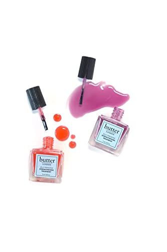 butter LONDON Victoria Plum Jelly Preserve Strengthening Treatment, Purple, Nourishes Dry and Brittle Nails, Strengthens Weak Nails, Vitamin E and Tea Tree Oil, Gluten, Vegan and Cruelty Free