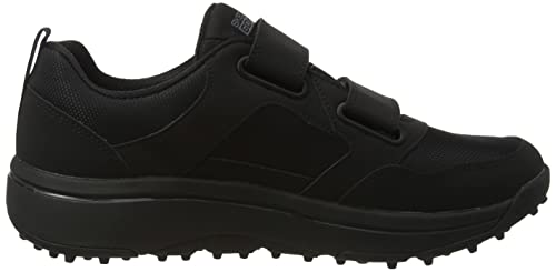 Skechers Men's Go Arch Fit Golf Shoe Sneaker, Black/Gray 2 Strap, 13