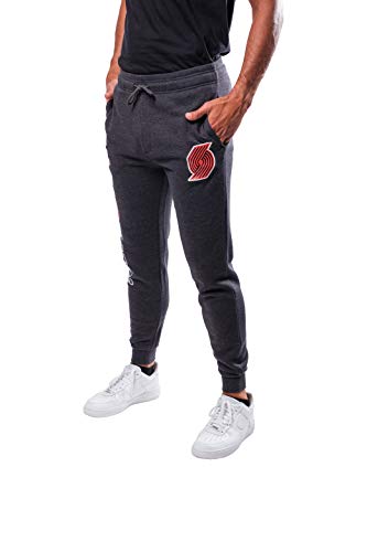 Ultra Game NBA Men's Soft Fleece Active Jogger Sweatpants