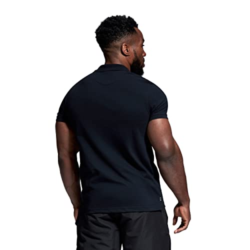 Canterbury of New Zealand mens Waimak Shirt Polo, Black, XX-Large US