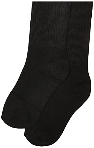 Leg Avenue Women's Athletic Three Striped Knee High Socks, Black/Orange, One Size