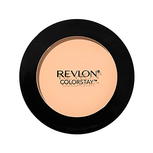 Powder Foundation by Revlon, ColorStay Face Makeup, Longwearing, Oil Free, Fragrance Free, Noncomedogenic, Ivory (110)