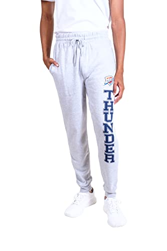 Ultra Game NBA Men's Soft Team Jogger Sweatpants Heather Gray XX-Large