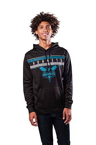 Ultra Game mens Poly Midtown NBA Men s Fleece Hoodie Pullover Sweatshirt, Black, X-Large US