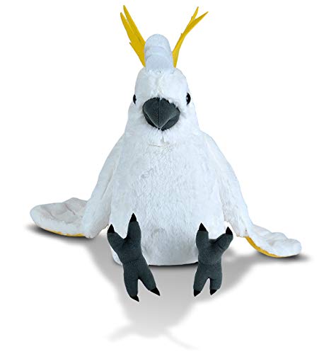 Wild Republic Cockatoo Plush, Stuffed Animal, Plush Toy, Gifts for Kids, Cuddlekins 12 Inches (10925)