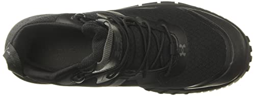 Under Armour Men's Micro G Valsetz Mid Military and Tactical Boot, Black (001)/Black, 8 M US