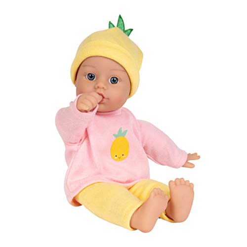 Adora Soft Baby Doll Girl, 11 inch Sweet Baby Pineapple, Machine Washable (Amazon Exclusive) 1+