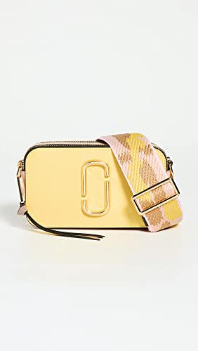 Marc Jacobs Women's Snapshot Camera Bag, Yellow Cream Multi, One Size