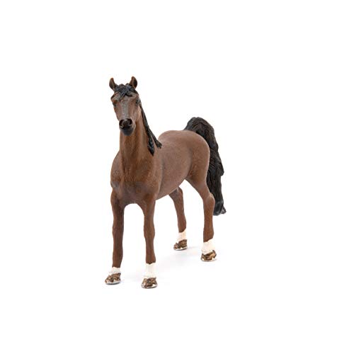 Schleich Horse Club, Horse Toys for Girls and Boys, American Saddlebred Gelding Horse Toy Figurine, Ages 5+