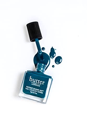 butter LONDON Patent Shine 10X Nail Lacquer, Helps Protect and Strengthen Nails, Gel-Like Finish and Chip-Resistant, Vegan, Cruelty and Paraben Free, Bang On!