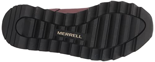 Merrell womens Alpine Hiker Hiking Boot, Burgundy, 6.5 US