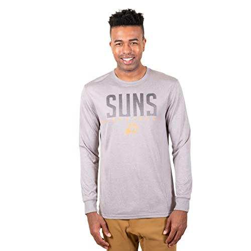 Ultra Game -NBA Men's Active Long Sleeve Pullover T-Shirt