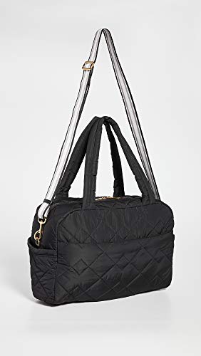 Marc Jacobs Women's Quilted Nylon Medium Bag, Black, One Size