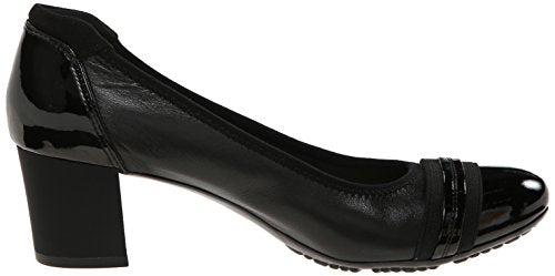 8 US Anne Klein womens Guardian Leather pumps shoes, Black