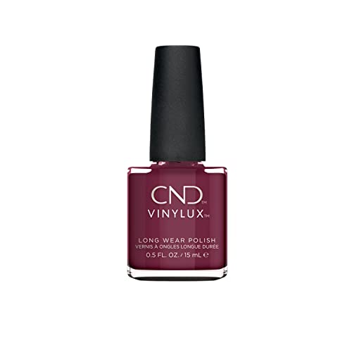 CND Vinylux Longwear Red Nail Polish, Gel-like Shine and Chip Resistant Color, 0.5 Fl Oz