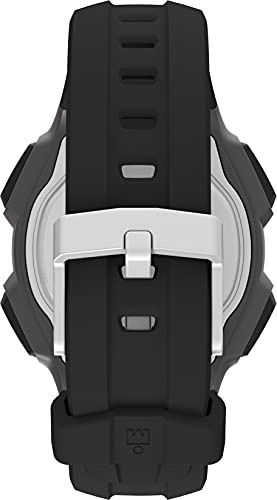 Timex Men's T5K821 Ironman Classic 30 Black/Orange Resin Strap Watch