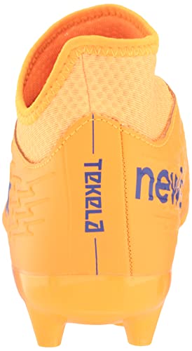 New Balance Men's Tekela V3+ Magique FG Soccer Shoe, Impulse/Vibrant Orange, 12.5
