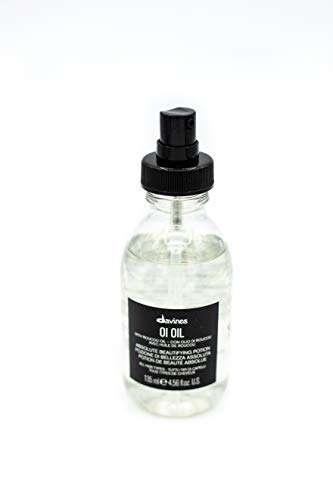 Davines OI Oil | Weightless Hair Oil Perfect for Dry Hair, Coarse and Curly Hair Types | Anti-Frizz for Soft, Shiny Hair | 135 ml (4.56 Fl Oz)